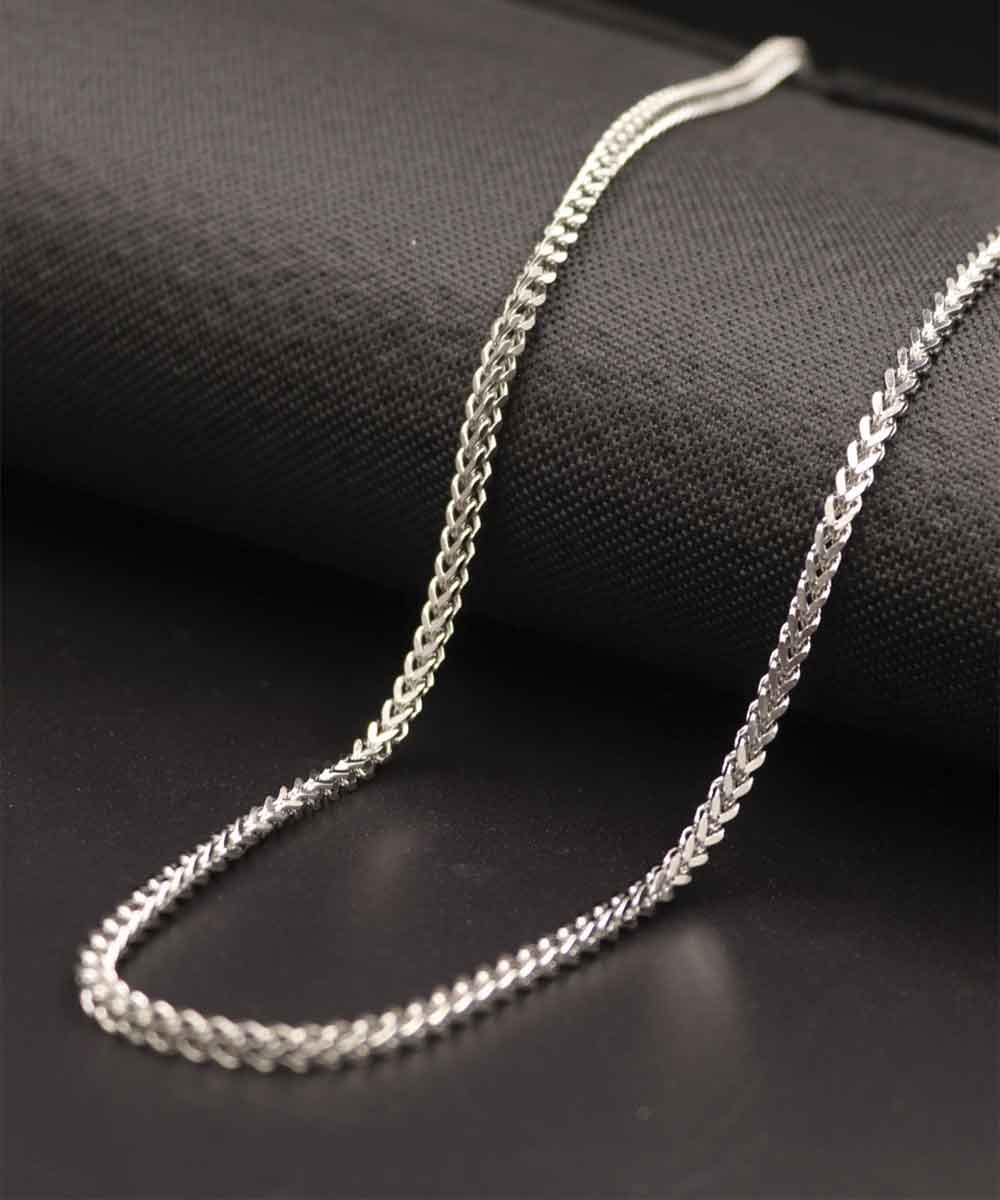 Foxtail 4mm Chain (Silver)